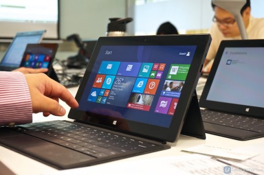 Microsoft Surface with Windows 8