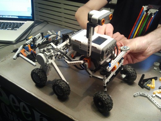 The only thing cooler than a robot is a LEGO robot.