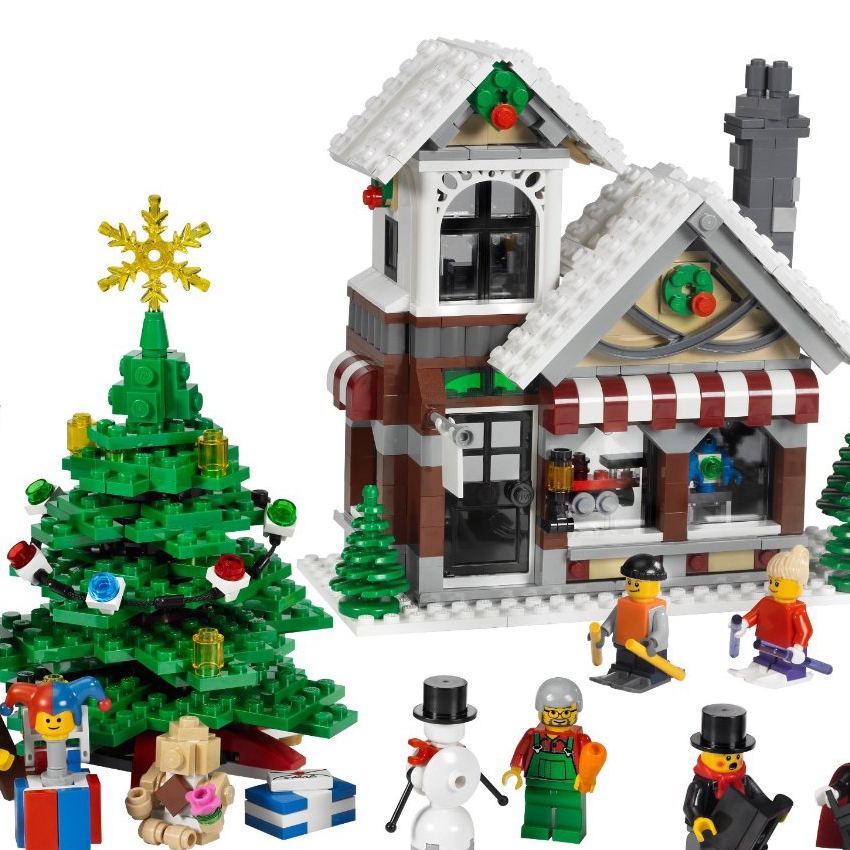 lego christmas sets by year