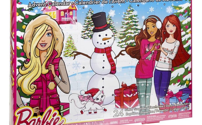 Barbie Advent Calendar 2018 for girls